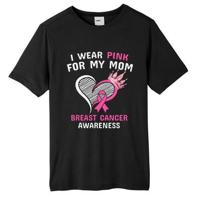 I Wear Pink For My Mom Tall Fusion ChromaSoft Performance T-Shirt