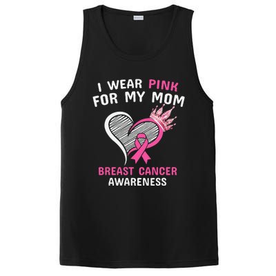 I Wear Pink For My Mom PosiCharge Competitor Tank