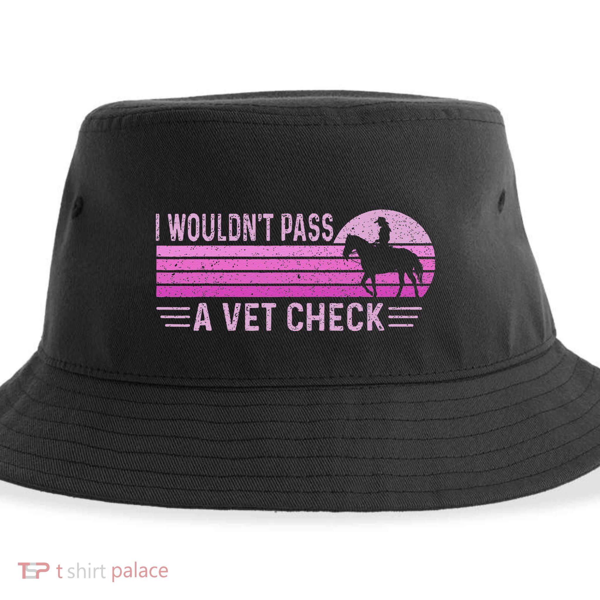 I WouldnT Pass A Vet Check Retro Vintage Gift Sustainable Bucket Hat