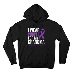 I Wear Purple For My Grandma Alzheimers Awareness Hoodie