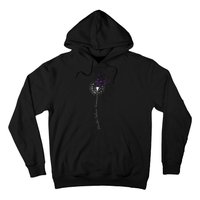 I Wear Purple For Domestic Violence Awareness Hoodie