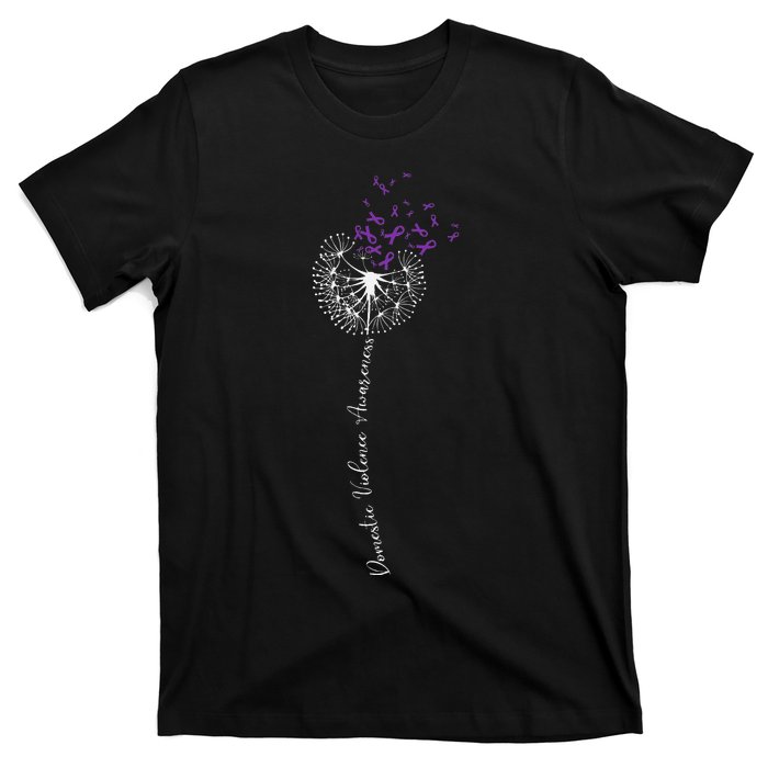 I Wear Purple For Domestic Violence Awareness T-Shirt