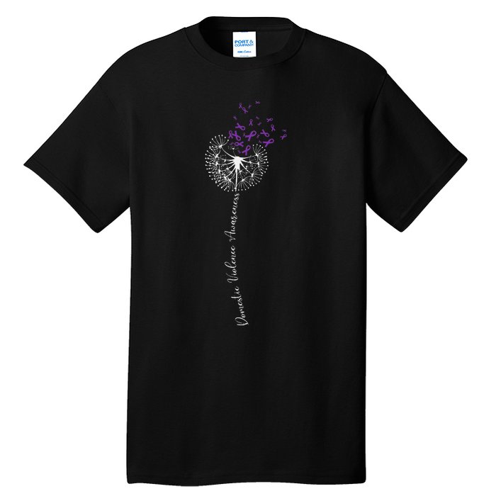 I Wear Purple For Domestic Violence Awareness Tall T-Shirt