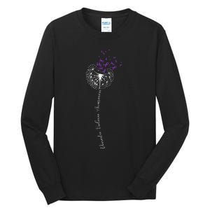 I Wear Purple For Domestic Violence Awareness Tall Long Sleeve T-Shirt