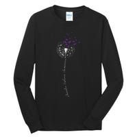 I Wear Purple For Domestic Violence Awareness Tall Long Sleeve T-Shirt