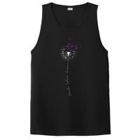 I Wear Purple For Domestic Violence Awareness PosiCharge Competitor Tank