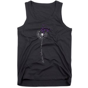 I Wear Purple For Domestic Violence Awareness Tank Top