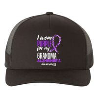 I Wear Purple For My Grandma Dementia Alzheimers Awareness Yupoong Adult 5-Panel Trucker Hat