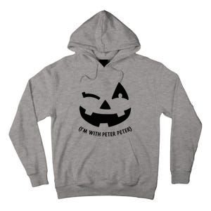 Im With Peter Couple Halloween Her Eater Pumpkin Tall Hoodie