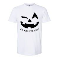 Im With Peter Couple Halloween Her Eater Pumpkin Softstyle CVC T-Shirt