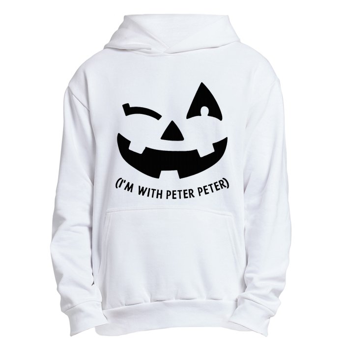 Im With Peter Couple Halloween Her Eater Pumpkin Urban Pullover Hoodie