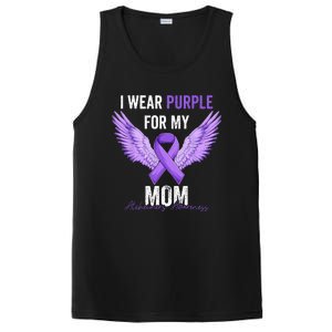 I Wear Purple For My Mom Dementia Alzheimers Awareness PosiCharge Competitor Tank