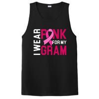 I Wear Pink For My Gram Breast Cancer Awareness Grandchild PosiCharge Competitor Tank