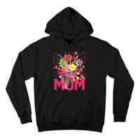 I Wear Pink For My Mom Breast Cancer Awareness Pink Ribbons Tall Hoodie