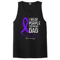 I Wear Purple For My Dad Pancreatic Cancer Awareness  PosiCharge Competitor Tank