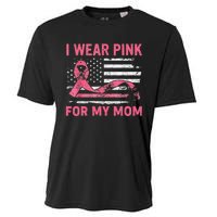 I Wear Pink For My Mama American Breast Cancer Support Squad Cooling Performance Crew T-Shirt