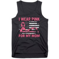 I Wear Pink For My Mama American Breast Cancer Support Squad Tank Top