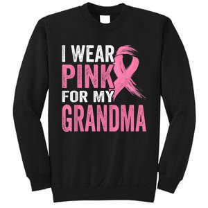 I Wear Pink For My Grandma Breast Cancer Awareness  Sweatshirt