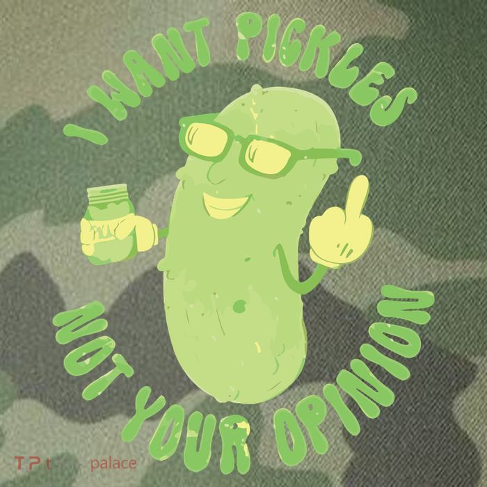 I Want Pickle Not Your Opinion Legacy Tie Dye Trucker Hat