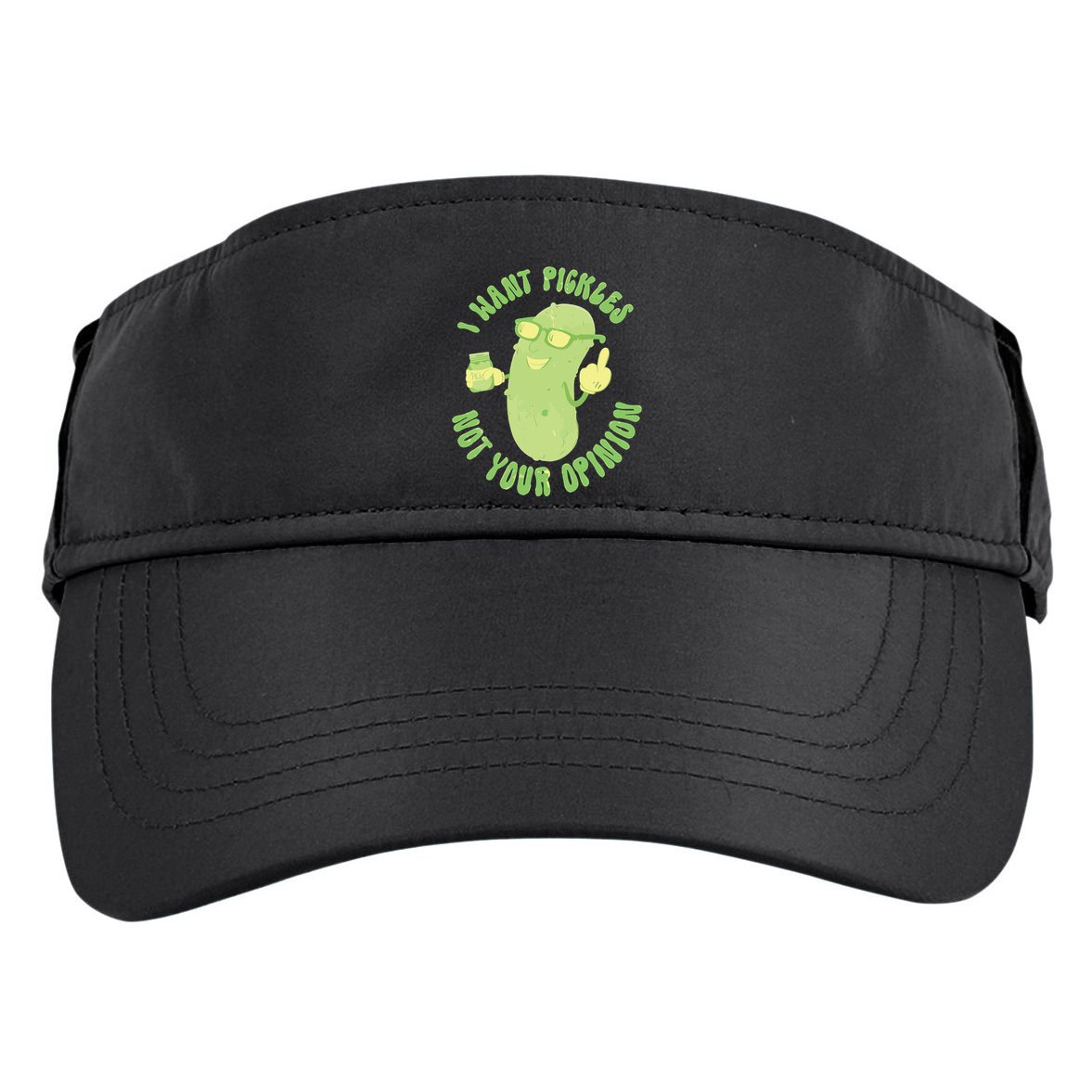 I Want Pickle Not Your Opinion Adult Drive Performance Visor