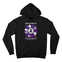 I Wear Purple For Domestic Violence Awareness Month Hoodie