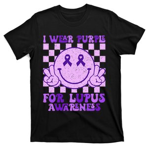 I Wear Purple For Lupus Awareness T-Shirt