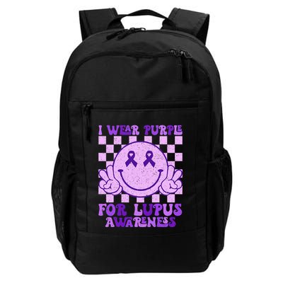 I Wear Purple For Lupus Awareness Backpack