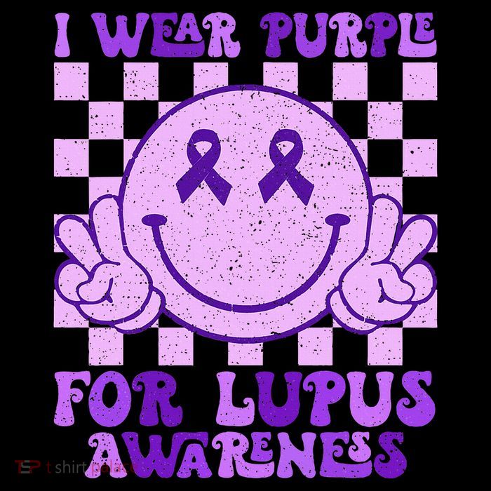 I Wear Purple For Lupus Awareness Premium T-Shirt