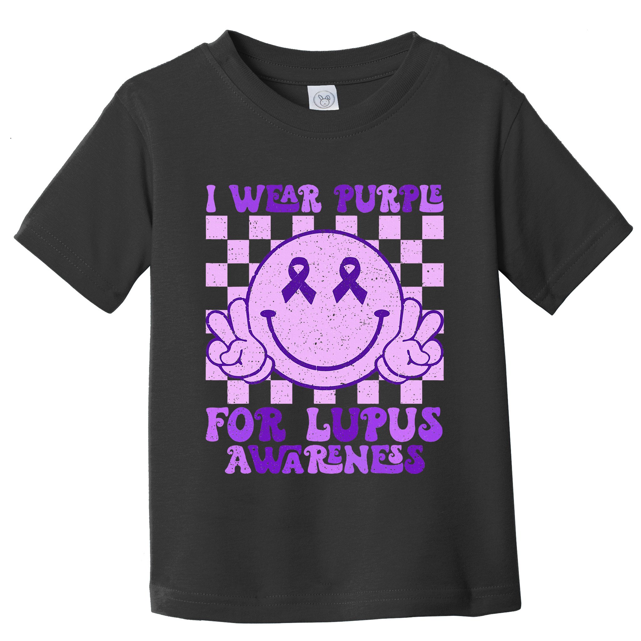 I Wear Purple For Lupus Awareness Toddler T-Shirt