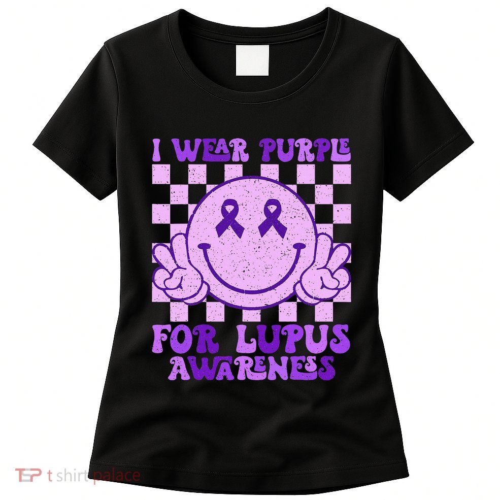 I Wear Purple For Lupus Awareness Women's T-Shirt
