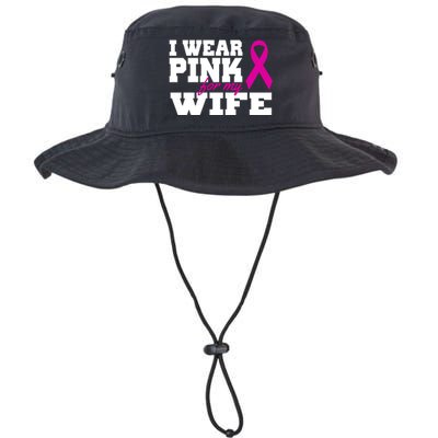 I Wear Pink For My Wife Breast Cancer Legacy Cool Fit Booney Bucket Hat