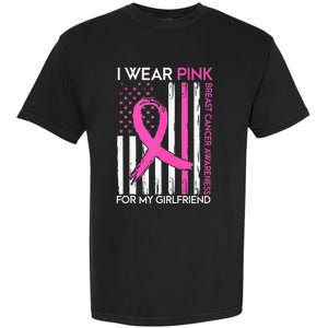 I Wear Pink For My Girlfriend Breast Cancer Awareness Month Garment-Dyed Heavyweight T-Shirt