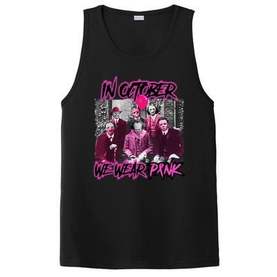 I Wear Pink For Breast Cancer In October Halloween Movies PosiCharge Competitor Tank