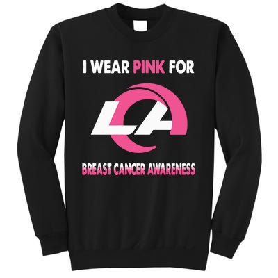 I Wear Pink For Breast Cancer Awareness Sweatshirt