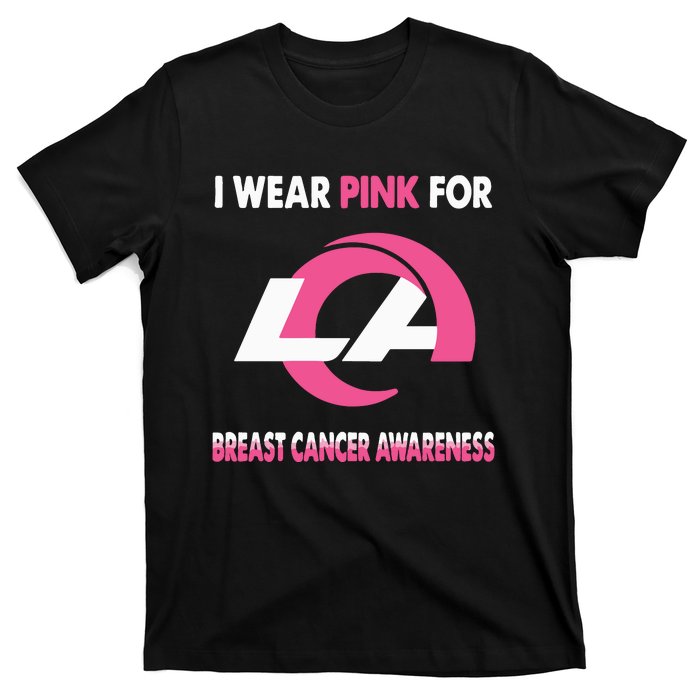 I Wear Pink For Breast Cancer Awareness T-Shirt