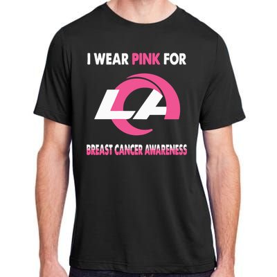 I Wear Pink For Breast Cancer Awareness Adult ChromaSoft Performance T-Shirt