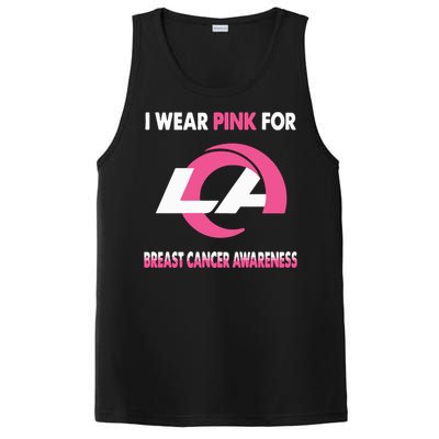 I Wear Pink For Breast Cancer Awareness PosiCharge Competitor Tank