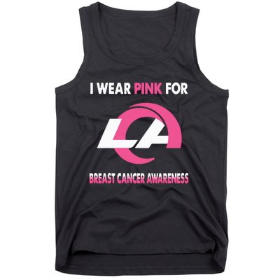 I Wear Pink For Breast Cancer Awareness Tank Top