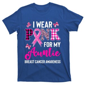 I Wear Pink For My Auntie Cute Gift T-Shirt