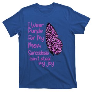 I Wear Purple For Mom Sarcoidosis Awareness Month Great Gift T-Shirt