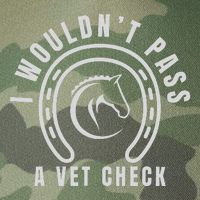 I Wouldnt Pass A Vet Check Legacy Tie Dye Trucker Hat