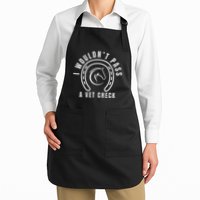 I Wouldnt Pass A Vet Check Full-Length Apron With Pockets