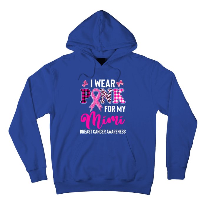 I Wear Pink For My Mimi Cute Gift Hoodie