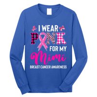 I Wear Pink For My Mimi Cute Gift Long Sleeve Shirt