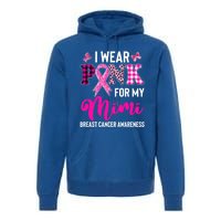 I Wear Pink For My Mimi Cute Gift Premium Hoodie