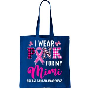 I Wear Pink For My Mimi Cute Gift Tote Bag