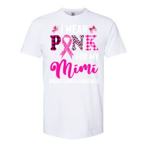 I Wear Pink For My Mimi Cute Gift Softstyle CVC T-Shirt