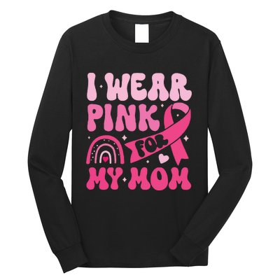 I Wear Pin For My Mom Long Sleeve Shirt