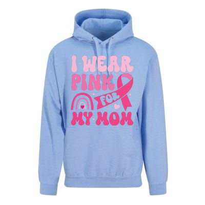 I Wear Pin For My Mom Unisex Surf Hoodie