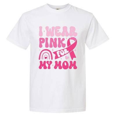 I Wear Pin For My Mom Garment-Dyed Heavyweight T-Shirt